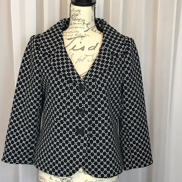 Ann Taylor Jackets & Blazers - Ann Taylor Checkered Suit Jacket Size 10